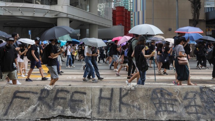 Χονγκ Κονγκ: Οι διαδηλωτές ζητούν από το Λονδίνο να κάνει περισσότερα για να τους προστατεύσει