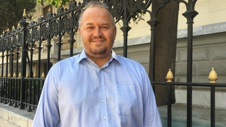 Ο πρόεδρος της ΕΟΑΚ Ιωσ. Σταυρακάκης