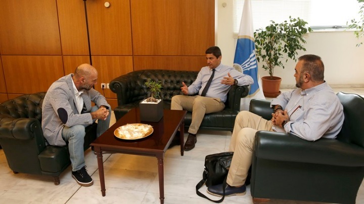 Συνάντηση Λ. Αυγενάκη με εκπροσώπους της ΠΑΕ Πανιώνιος