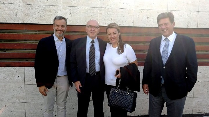Συνάντηση  Κ. Ζέρβα, Μ. Βαρβιτσιώτη, Κ. Φραγκογιάννη και Μ. Αντωνίου για μετρό και αναπτυξιακές πρωτοβουλίες