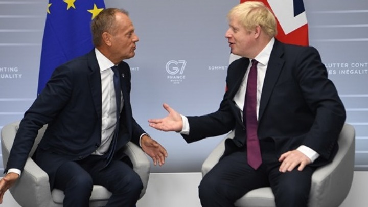 Τουσκ και Τζόνσον θα συνομιλήσουν για το Brexit στο περιθώριο της Γενικής Συνέλευσης του ΟΗΕ