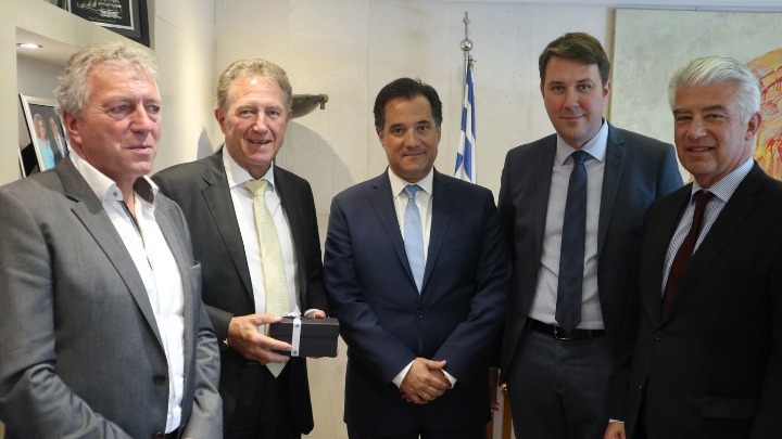 Συνάντηση του Αδ. Γεωργιάδη με τον Γερμανό υφυπ. Οικονομικής Συνεργασίας και Ανάπτυξης