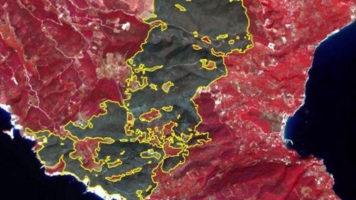 Οι πρόσφατες πυρκαγιές έκαψαν σχεδόν 7.500 στρέμματα στη Ζάκυνθο και 3.000 στο Λουτράκι
