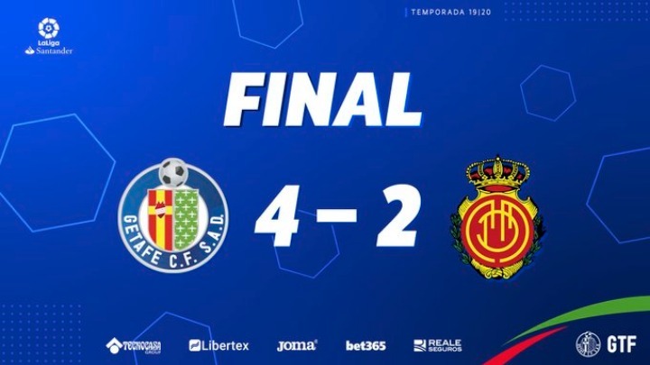 Πρώτη νίκη για την  Χετάφε στη LaLiga, 4-2 τη Μαγιόρκα