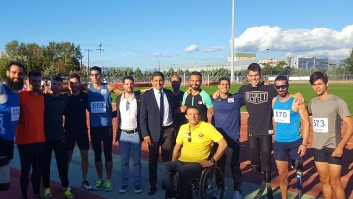 O Λευτέρης Αυγενάκης στην ημερίδα Αγώνων Στίβου ΑμεΑ