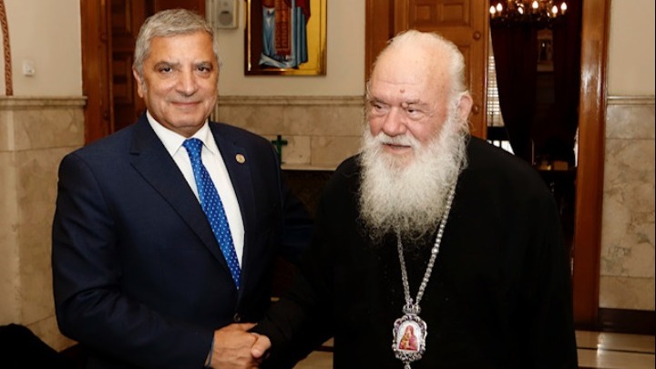 Εμβάθυνση της συνεργασίας σε θέματα και δράσεις πολιτισμού συμφώνησαν ο Αρχιεπίσκοπος με τον περιφερειάρχη Αττικής