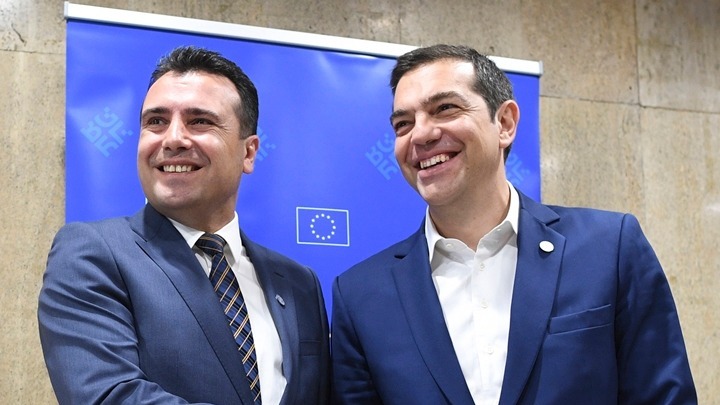 Συνάντηση Τσίπρα-Ζάεφ: «Ήρθε η ώρα η ΕΕ να δώσει πράσινο φως στην έναρξη ενταξιακών διαπραγματεύσεων»