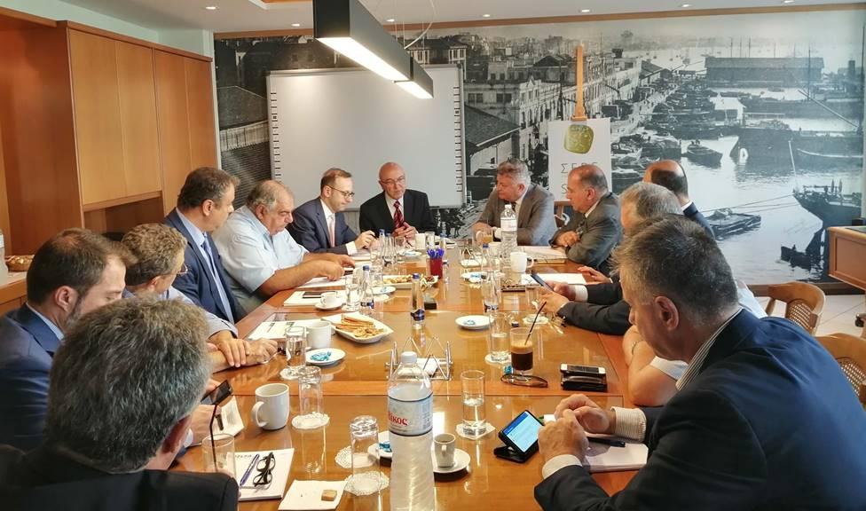 Συνάντηση ΣΕΒΕ με τον υφυπουργό Εξωτερικών