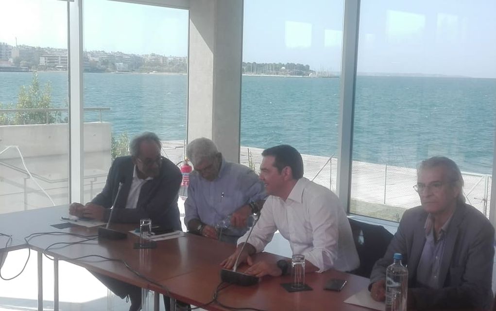 Τσίπρας σε Μπουτάρη: Ήρθα με το μετρό γι’αυτό άργησα (vd)