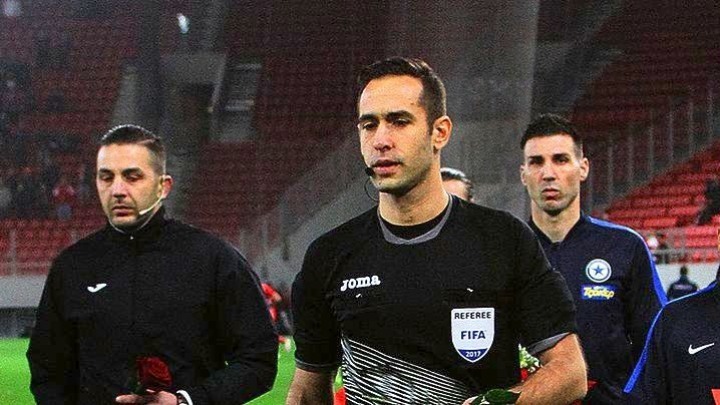 Διαιτητής στο Βέλγιο-Σαν Μαρίνο o Τάσος Παπαπέτρου