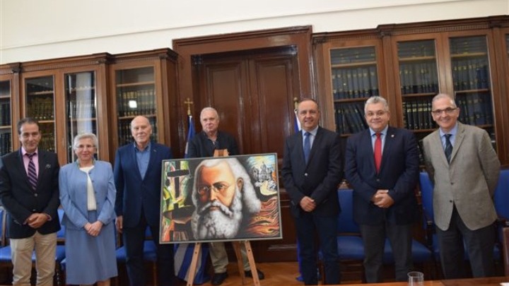 Εικαστική συλλογή 18 έργων του Ε. Βαρλάμη φιλοξενούνται στο νοσοκομείο Παπαγεωργίου