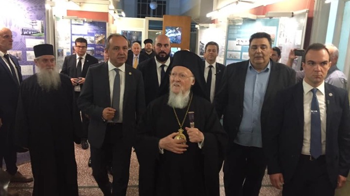 Επίσκεψη Οικουμενικού Πατριάρχη στο Διοικητήριο