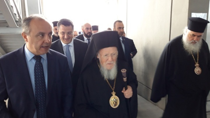 «Η περιβαλλοντική κρίση αφορά όλους μας» τόνισε ο Οικουμενικός Πατριάρχης Βαρθολομαίος, εγκαινιάζοντας το νέο κτίριο της ΠΚΜ