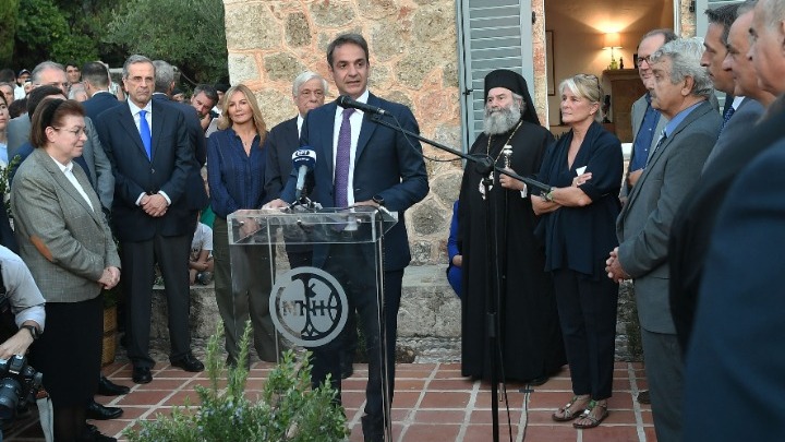 Κ.Μητσοτάκης:«Πιστεύουμε σε έναν πολιτισμό, φορέα μιας διπλής ανάπτυξης, οικονομικής και κοινωνικής»
