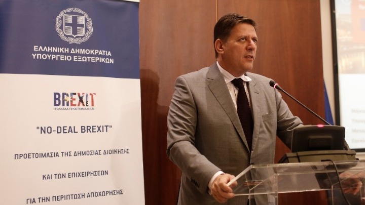 Μ. Βαρβιτσιώτης: Προετοιμαζόμαστε για να περιορίσουμε το κόστος του άτακτου Brexit