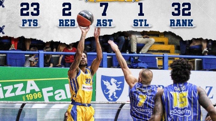 MVP o Γκρέι για δεύτερη σερί αγωνιστική!