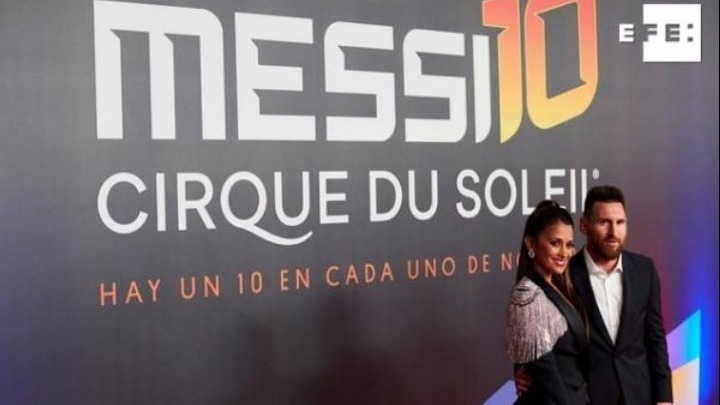 Μέσι και «Cirque du Soleil» μια παράσταση μαγική (vids + pics)