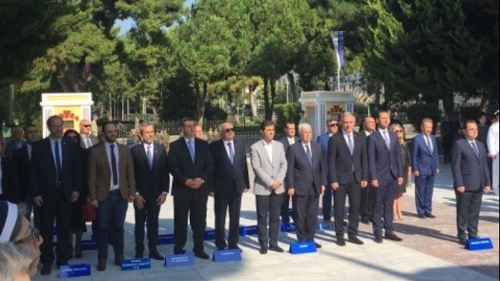 Ο υφυπουργός Ψηφιακής Διακυβέρνησης, Γ. Γεωργαντάς, στις εκδηλώσεις για την Ημέρα Μακεδονικού Αγώνα