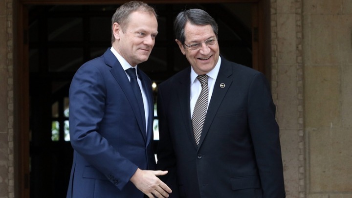 Οι τουρκικές προκλήσεις στο επίκεντρο της συνάντησης Αναστασιάδη-Τουσκ
