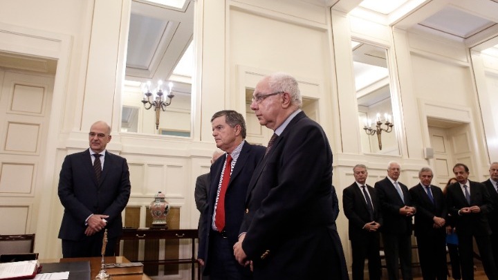 Ορκωμοσία διοικητή και υποδιοικητή του Αγίου Όρους στο ΥΠΕΞ