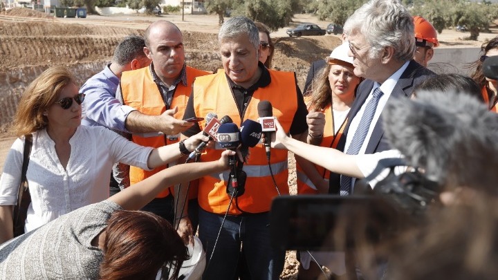 «Προχωράμε με γρήγορους ρυθμούς σε όσα έργα απαιτούνται για να μην ξανανιώσει κανένας κάτοικος της Αττικής απροστάτευτος»