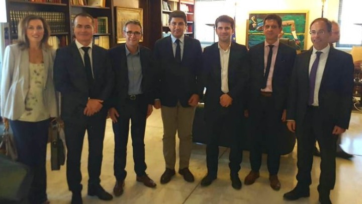 Συνάντηση Αυγενάκη με αντιπροσωπεία Γάλλων για τους Ολυμπιακούς Αγώνες στο Παρίσι
