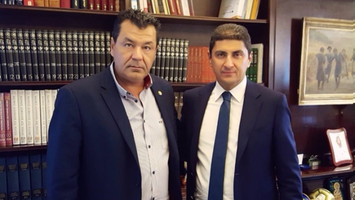 Συνάντηση Λ. Αυγενάκη με τον δήμαρχο Φυλής για το κλειστό των Άνω Λιοσίων