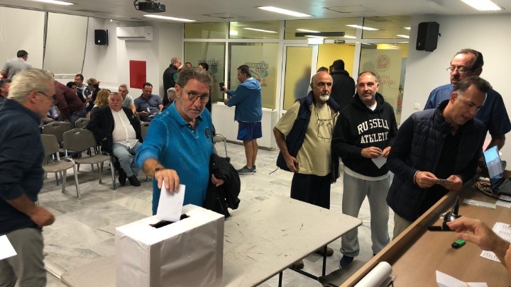 Σύνδεσμος Βετεράνων Καλαθοσφαιριστών Ηρακλείου: Πρώτη εκλεγμένη διοίκηση