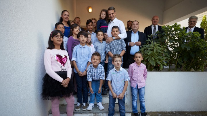 Το Παιδικό Χωριό SOS επισκέφθηκε ο Κ. Μητσοτάκης (pics)