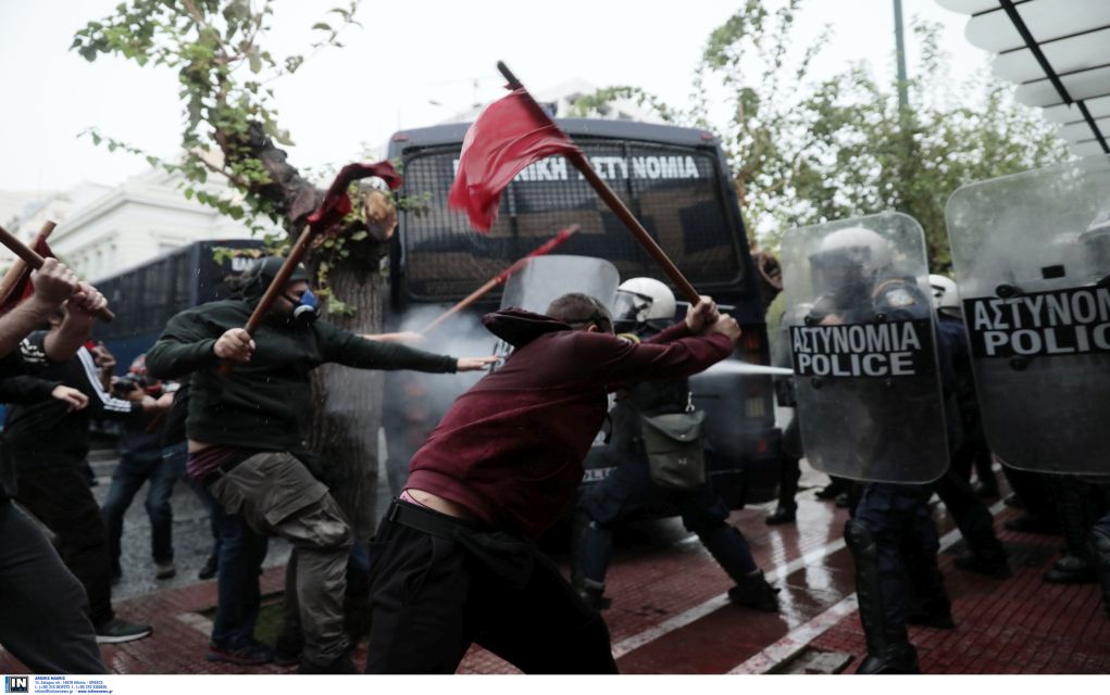 Επεισόδια στη φοιτητική πορεία στην Αθήνα