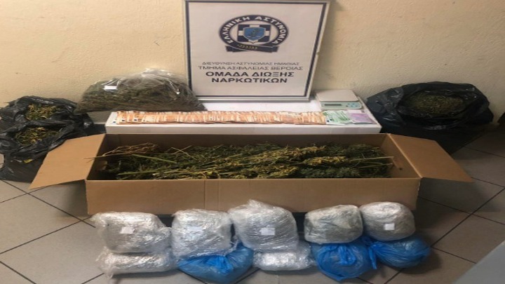 Βέροια: Σύλληψη 57χρονου για καλλιέργεια και διακίνηση κάνναβης