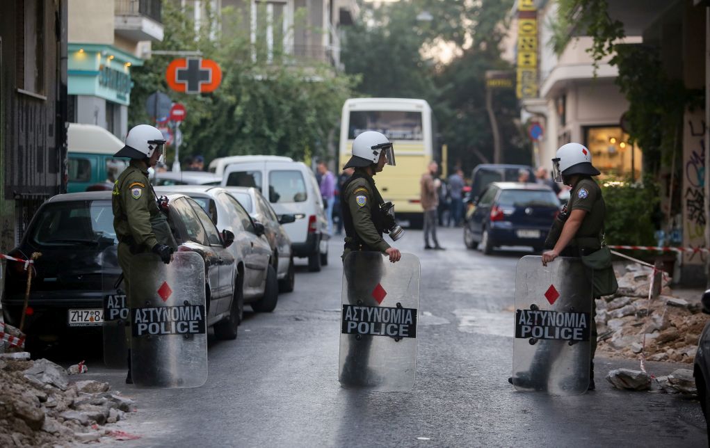 Εξάρχεια:Επιχείρηση της ΕΛΑΣ σε υπό κατάληψη κτίρια