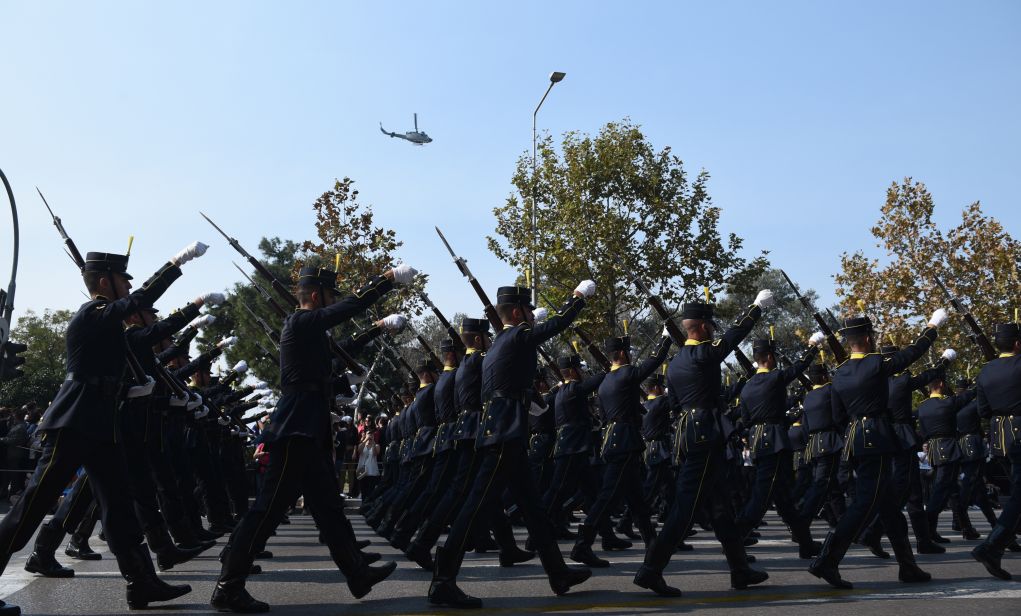Μεγαλοπρεπής η στρατιωτική παρέλαση στη Θεσσαλονίκη