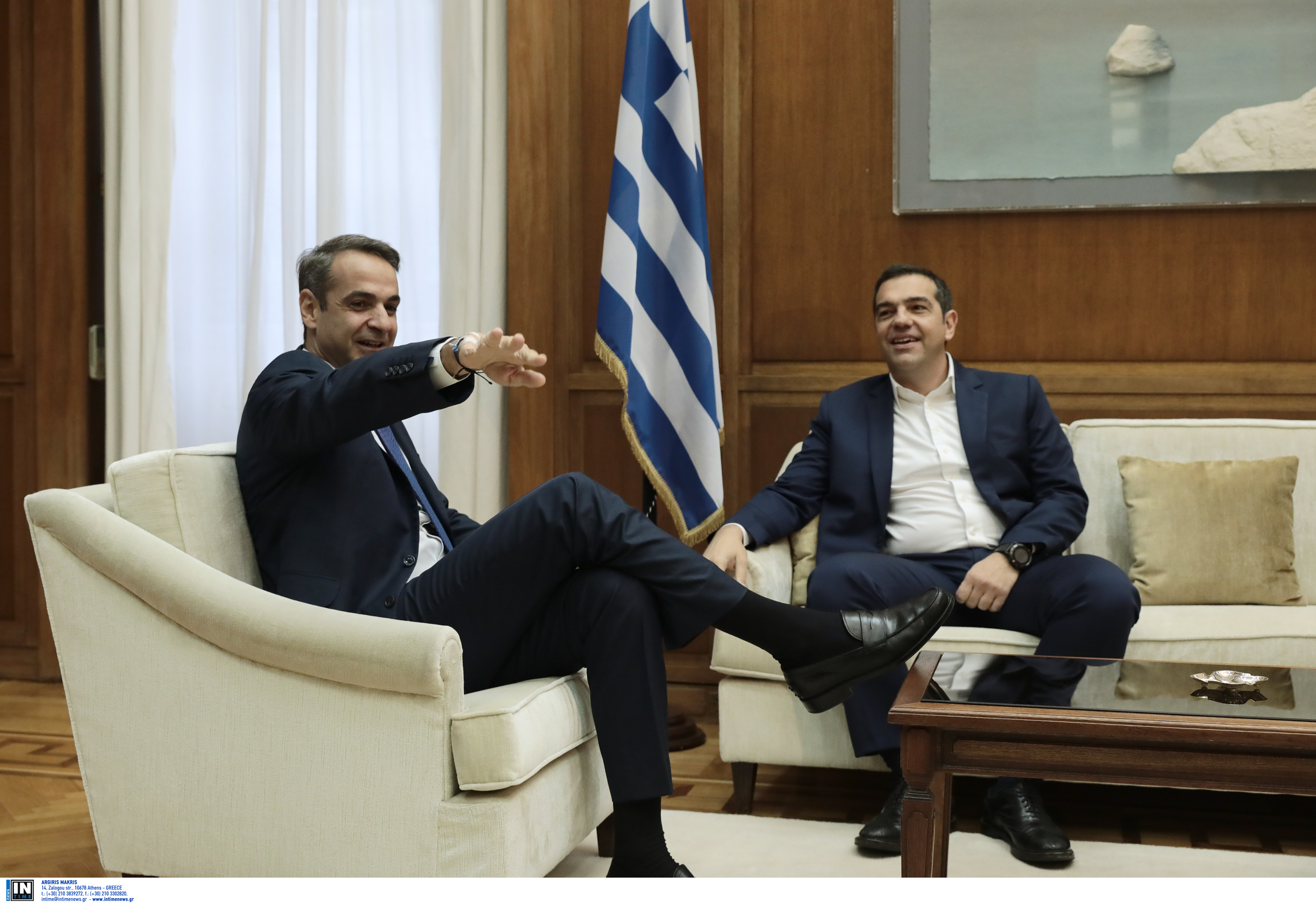 Δημοσκόπηση MRB: Προηγείται η ΝΔ με 5,4 μονάδες