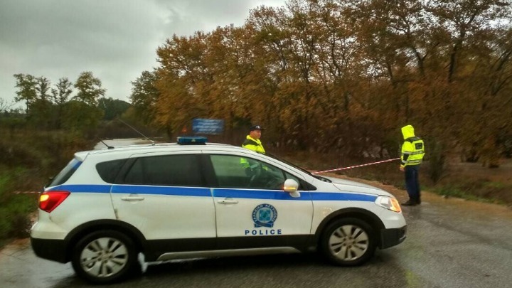 Επαρχιακοί δρόμοι κλειστοί σε Χαλκιδική και Ημαθία λόγω κακοκαιρίας