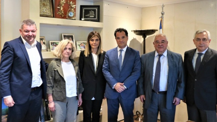 H διεύρυνση ζήτησης των ελληνικών προϊόντων αλουμινίου, θέμα συζήτησης του Ά. Γεωργιάδη με την Ελληνική Ένωση Αλουμινίου