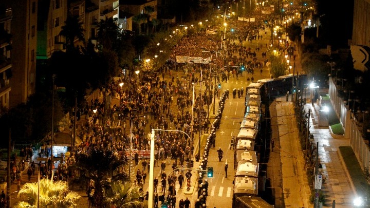 Μαζική η πορεία του ΚΚΕ για την επέτειο του Πολυτεχνείου