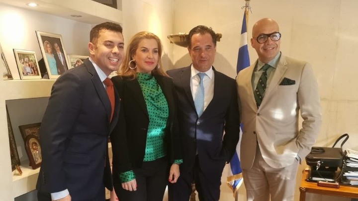 Mε τους εκπροσώπους της Parkpine Capital συναντήθηκε ο Άδωνις Γεωργιάδης