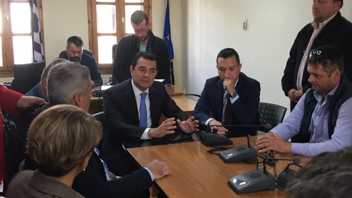 Μέτρα στήριξης του αγροτικού κόσμου εξήγγειλε ο υφυπουργός, Κ. Σκρέκας