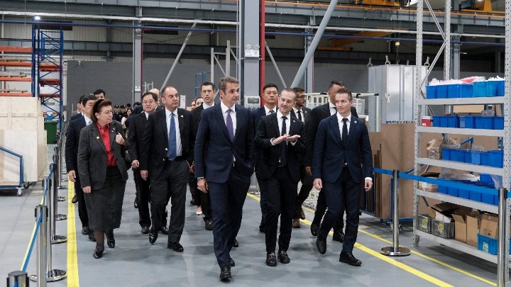 Μονάδα της Kleeman στη Σαγκάη εγκαινίασε ο Κυρ. Μητσοτάκης