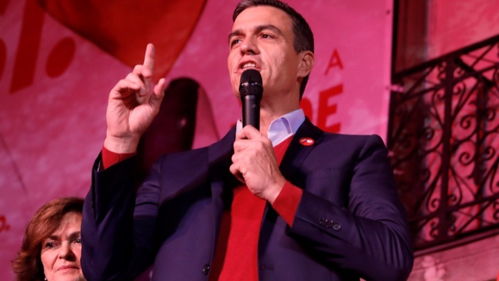 Ο Σάντσεθ κάλεσε «όλα τα κόμματα», πλην Vox, να εργαστούν για να αρθεί το πολιτικό αδιέξοδο στην Ισπανία