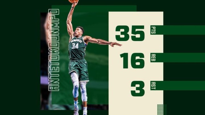 Πέμπτη σερί 30άρα ο Giannis, 7η νίκη οι Μπακς
