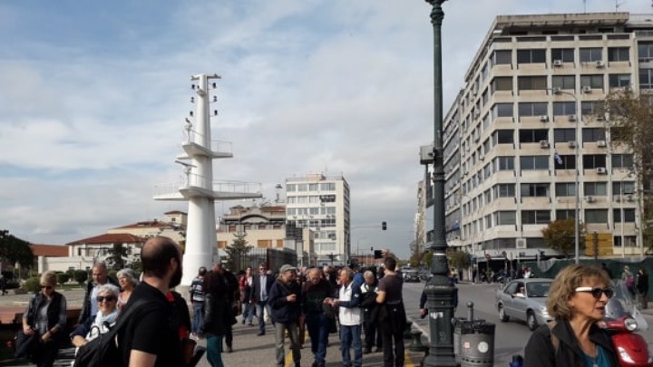 Πορεία μνήμης για τους Εβραίους της Θεσσαλονίκης που χάθηκαν στο Ολοκαύτωμα