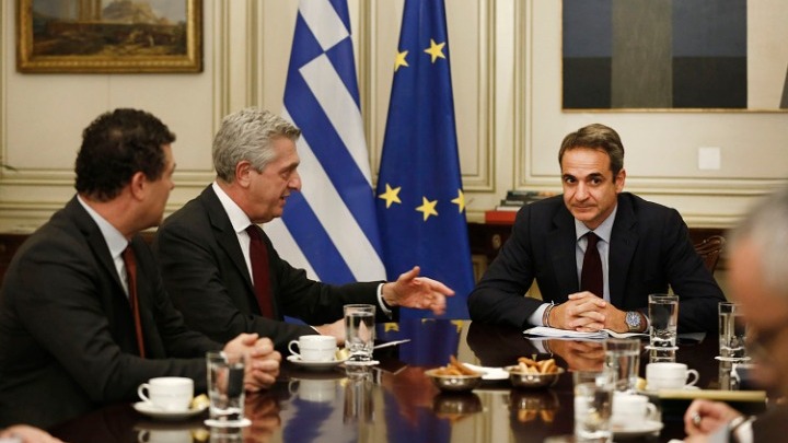 Προσφυγικό και μεταναστευτικό στο επίκεντρο της συζήτησης Μητσοτάκη – Γκράντι