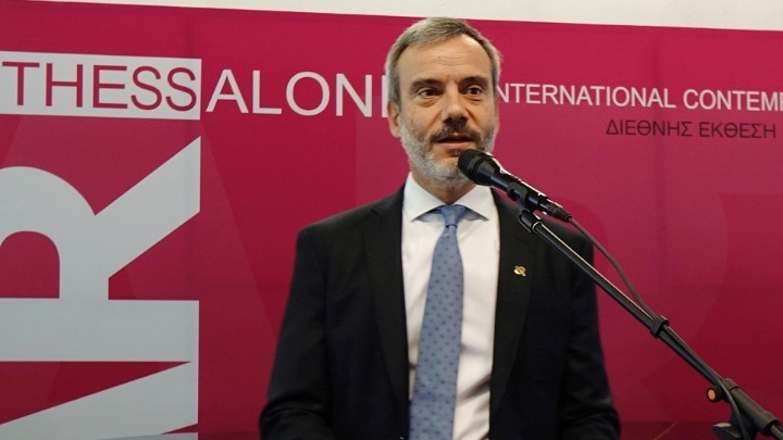 Την 4η Αrt Thessaloniki εγκαινίασε ο Κ. Ζέρβας