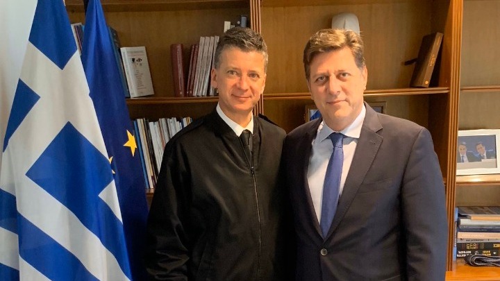 Την εμπιστοσύνη του στα στελέχη του Λιμενικού εξέφρασε στον νέο αρχηγό του σώματος, ο Μ. Βαρβιτσιώτης