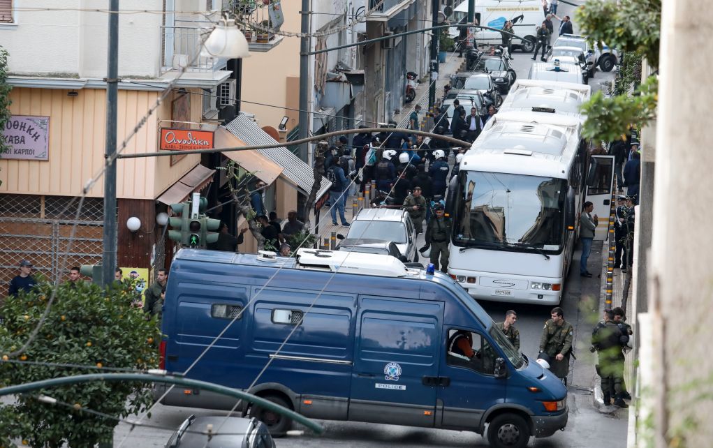 Σε εξέλιξη νέα μεγάλη αστυνομική επιχείρηση στα Εξάρχεια