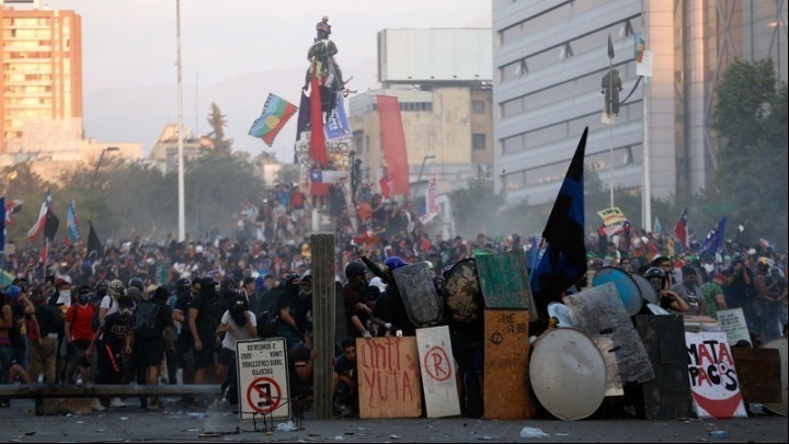 Χιλή: Στους 29 ανήλθε ο αριθμός των νεκρών από τις διαδηλώσεις