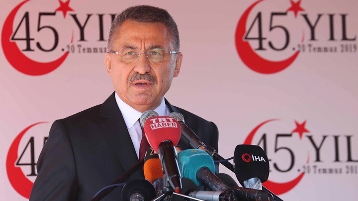 Φουάτ Οκτάι: Δεν θα κάνουμε την παραμικρή υποχώρηση σε Κύπρο, Αν. Μεσόγειο και Αιγαίο