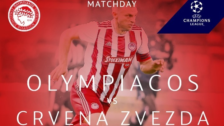 Ολυμπιακός-Ερυθρός Αστέρας 0-0 (LIVE)